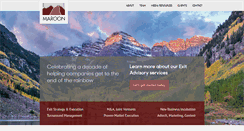 Desktop Screenshot of maroonventures.com